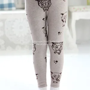 Winter Warm Baby Leggings Jacquard Print Trousers Soft Casual Wear Wholesale thumbnail-4