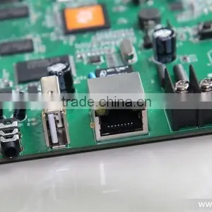 HD-C1 384*128 Asynchronous USB Ethernet Port 3G Module Single Color Tri-color Full Color Led Sign Controller Quality Choice thumbnail-2