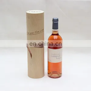 Craft Birch Bark Wine Box Packaging Unfinished Wood Gift Boxes thumbnail-2