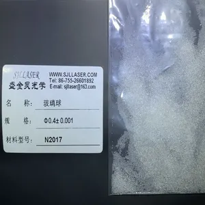 High Precision 0.4mm +/-0.001mm N2017 Optical Glass Ball Lens Spherical Beads thumbnail-5