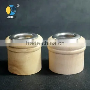 Synthetic Cork Stopper Plastic Wooden Cap 28/410 Glass Dffuser Bottle thumbnail-1