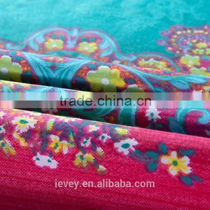 Ievey Reactive Printed King Size 100% Cotton Modern Bed Sheet Sets Cheap Luxury Bedroom Set thumbnail-2