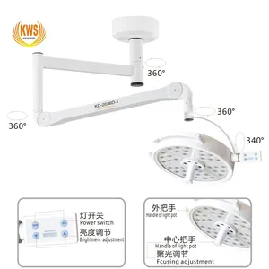 108W LED Plastic Surgery Veterinary Medical Oral Implants Ceiling Shadowless Operation Lamp thumbnail-1
