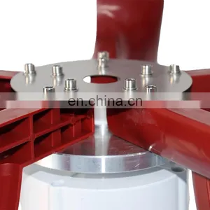 Quick Delivery 300W Vertical Axis Wind Turbine 12V 24V Wind Power Generator Alternative Energy System thumbnail-3
