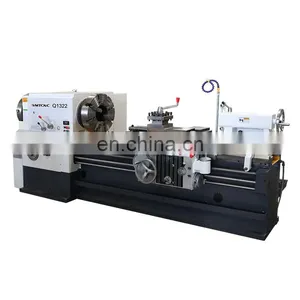 Q1322 (225mm Big Spindle Bore) Pipe Threading Lathe Machine With CE Protection thumbnail-1