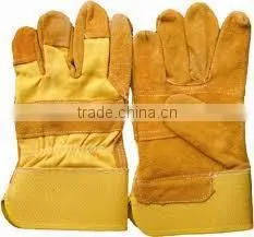 Split Leather Safety Gloves Palm and Double Palm thumbnail-6