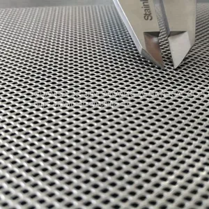 Diamond Hole Expanded Steel Mesh Perforated Steel Mesh for Speaker Grill thumbnail-2
