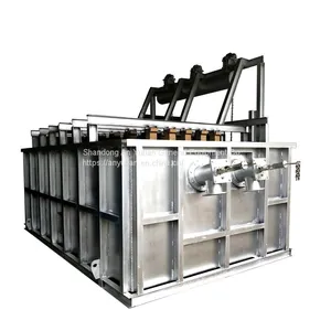 Natural Gas Industrial Aluminum Copper Rectangular Melting Furnace thumbnail-5