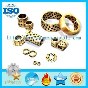 Supply Solid Bronze Bushings and Plates,Sliding Plates,Solid Lubricating Bushing,Solid Sliding Oilles Bush,Solid Lubricating Sliding Bushing,Self-lubricating Bearing,Guide Bushes, Graphite Plugged Oilles Bearing Bushing thumbnail-4