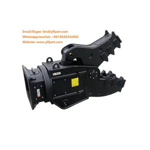 Rotating Powerful Excavator Attachment 30 Ton Heavy Duty Demolition Hydraulic Pulverizer thumbnail-1