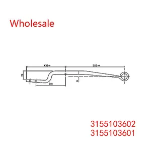 3155103602, 3155103601 Trails Trailer Trolley Spring Wholesale For SAF thumbnail-1