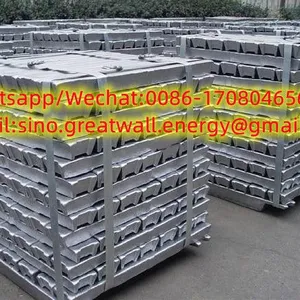 Zinc Ash Metal Cadmium Ingots Pure Zinc Ingot 99.99% 99.995% Purity Zinc Ingots thumbnail-3