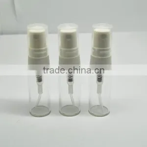 3ml Clear Glass Atomizer With Plastic Pump Sprayer thumbnail-1