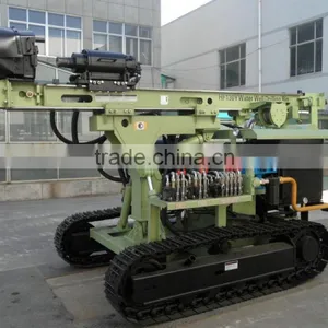 Top Quality ,HF130Y Hydraulic Small Screw Piling Rig for Solar Photovoltaic Pile thumbnail-1