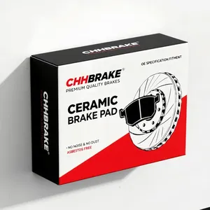 CHHBRAKE High Performance Disc Brake Pad No Noise No Dust High Temperature Resistance Car Brake Pad thumbnail-5
