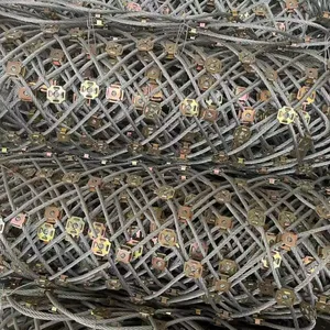 High Tensile Strength Stainless Steel High Carbon Steel Woven Wire Rope Mesh Active Rockfall Barrier System Welding Bending thumbnail-3