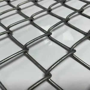 Galvanized Chain Link Fence 5ft Chain Link Fence Custom 6 Foot Chain Link Fence Panels For Agriculture Animals thumbnail-2