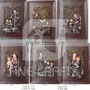 Polyresin Religious Wall Crafts Plaque thumbnail-1