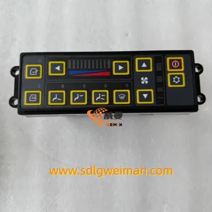 Original Hyundai 11N6-90431 Air Conditioner Control Panel for Excavator R160LC-7 R110-7 thumbnail-1