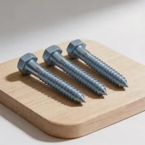 DIN 571 Wood Screws Stainless Steel 304 Hex Head Fasteners thumbnail-2