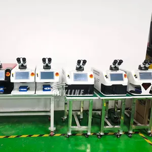 Desktop Gold Silver Jewelry Laser Spot Welding Machine With CCD Function For Glasses Watch Repair Teeth Beauty Rings Bracelet thumbnail-5
