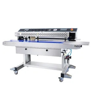Automatic Vacuum Sealing Machine With Coding Printing Date and Gas Flushing Food Snacks Meat Commercial Packaging Machine for Plastic Bags thumbnail-4