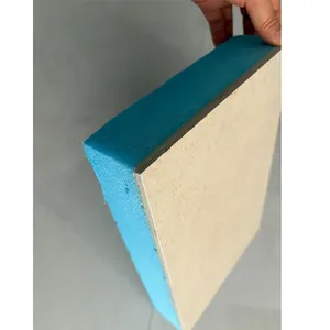 High Density Rock Wool/EPS/XPS Core Exterior Wall Panels Heat Insulation Sound-Absorbing Fire Resistant Hotel Cold Room thumbnail-1