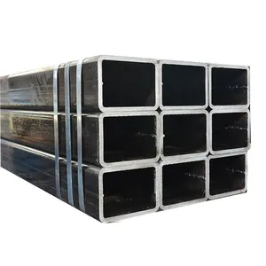 ERW Technique 6m Galvanized Rectangle Square Steel Pipe for Balcony Railing Structure Square Shape-API JIS GS KS BIS Certified thumbnail-1