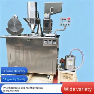 Semi-automatic Capsule Filling Machine, Programmed Control System, Touch Panel Operation, Accurate Filling Dosage thumbnail-1