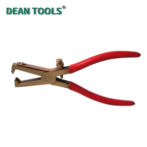 Non-Sparking Wire Stripping Pliers, Spark-free Safety Tool, Aluminum Bronze, 170mm Length thumbnail-1