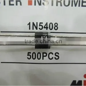IN5408 1N5408 Rectifier Diode 3A/1000V DO-41 thumbnail-1