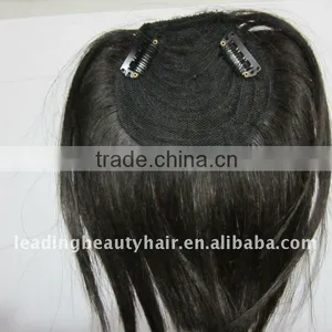 Human Hair Fringes Hairpiece thumbnail-1