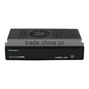 2016 Best Selling Europe ip tv Satellite Receiver HEROBOX EX4 HD Dvb S2+T2/C Tuner Satellite Receiver thumbnail-2