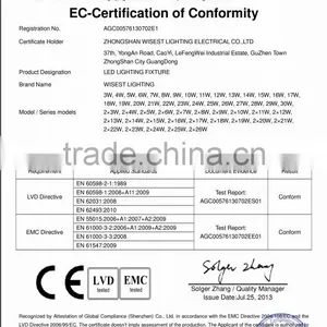 COB 5W Led Downlight With CE,ROHS, FCC,PSE thumbnail-2