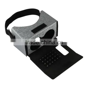 More Popular and Best Price 3d Glasses Cardboard vr Glasses PU thumbnail-1