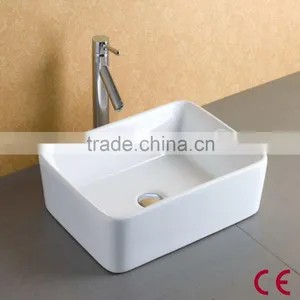 Rectangular Ceramic Wash Hand CE Sink thumbnail-2