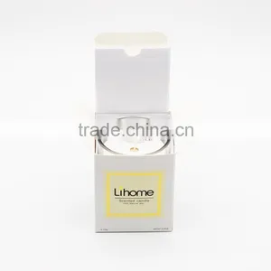 Personalized Scented Natural Soy Wax Candle in Glass Jar Can Custom Sticker ,printing Logo and Packaging Box and Glass Jar Size Supplier's Choice thumbnail-4