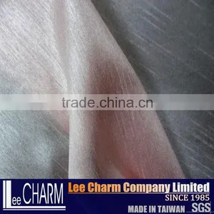 100% Polyester Satin Fabric for Bridal Dress in Pink Colour thumbnail-6