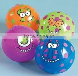 Mini Inflatable Monster Beach Balls for Kids thumbnail-1
