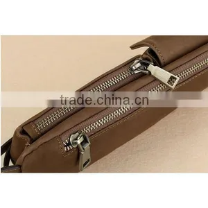 Saddle Leather Men Waist Chest Bag Running Belt Bag Running Fanny Pack thumbnail-4