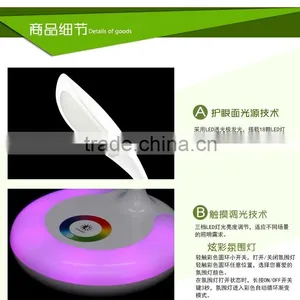 Rechargeable Flexible Night Light USB Desk Light JK-848 Rechargeable Color Changing Cordless Led Table Lamp Supplier's Choice thumbnail-4