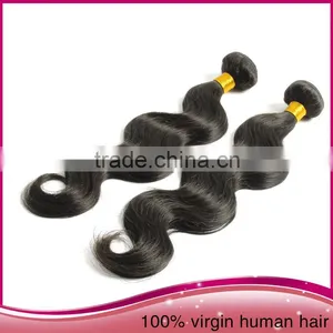 Wholesale Unprocessed Brazilian Human Hair Tangle Free Natural Color Body Wave Hair Extension thumbnail-3