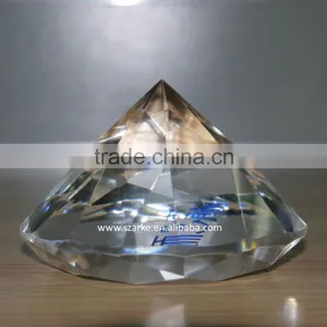 Wholesale Crystal Diamond Paper Weight With Printed Logo,acrylic Diamond Shape Paperweight,crystal Decoration thumbnail-5