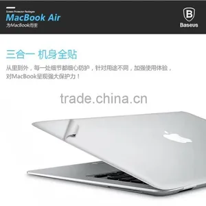 Baseus Clear Ultrathin 4H Screen Protector Set for MacBook Air 11 Inch No Silicon Screen Protective Film Case for Macbook Air11 thumbnail-3