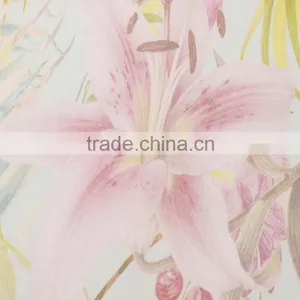 Digital Printed Poplin Cotton Fabric Woven Textile for Garments Clothes thumbnail-3
