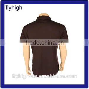 100% Polyester Mens POLO Shirt , High Quality t Shirt Customized, Design Your Own Logo on the Shirt thumbnail-2