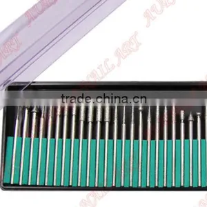30PCS/set Drill Bits Kits Nail Drill Set Shank 3/32" Manicure and Pedicure Quality Choice thumbnail-1