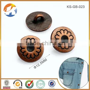 Free Samples Die-Casting Cheaper Metal Sewing Button thumbnail-1