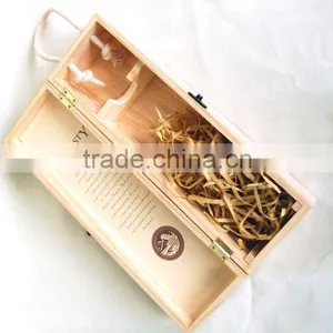 Wooden Wine Box With Holder thumbnail-1