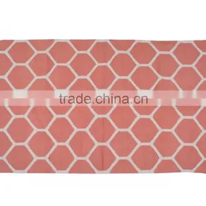 Woven Octagon Design Rug thumbnail-1